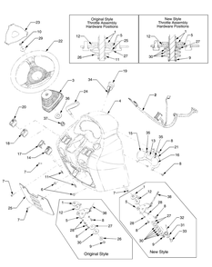 Part Location Diagram of 931-04007B Cub Cadet Dash